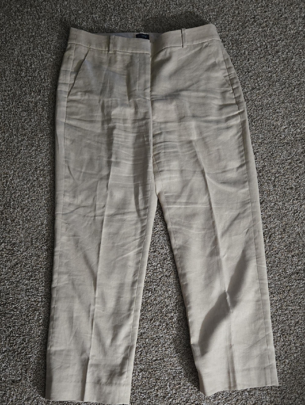 J. Crew Kallie Pant in Light Beige